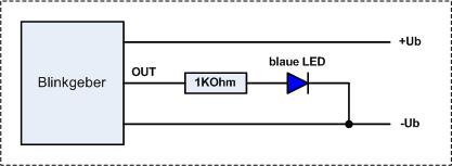 Blink-Schaltung